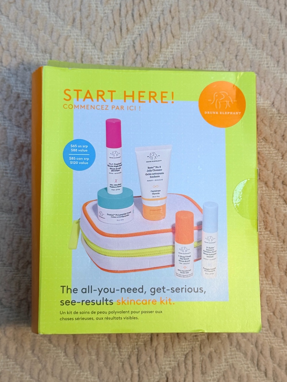 🤍New Drunk Elephant Start Here Skincare Kit🤍